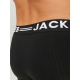 Jack & Jones 3-pak boxershorts i Sort til herre – aktive størrelser: S, M, L, XL, XXL