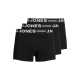 Jack & Jones 3-pak boxershorts i Sort til herre – aktive størrelser: S, M, L, XL, XXL