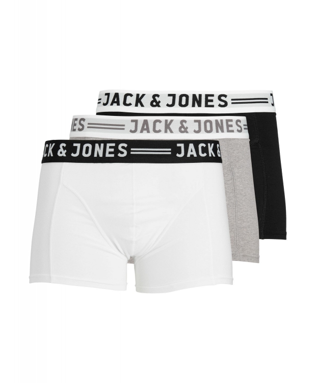 Jack & Jones 3pak underbukser/boksershorts i tre farver til herre