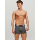Jack & Jones 3-pak boxershorts i Burgundy til herre – aktive størrelser: S, M, L, XL, XXL