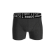 Jack & Jones 3-pak boxershorts i Burgundy til herre – aktive størrelser: S, M, L, XL, XXL