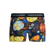 Jack & Jones 3pak printede underbukser/boksershorts i sort til herre