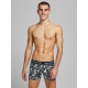 Jack & Jones 3-pak figursyede boxershorts i Sort til herre – aktive størrelser: S, M, L, XL, 2XL