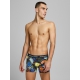 Jack & Jones 3-pak figursyede boxershorts i Sort til herre – aktive størrelser: S, M, L, XL, 2XL