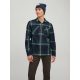 Jack & Jones strikhue i Navy til herre – Onesize
