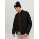 Jack & Jones strikhue i Sort til herre – Onesize