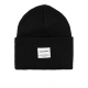 Jack & Jones strikhue i Sort til herre – Onesize