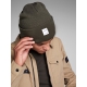 Jack & Jones strikhue i Mørkegrøn til herre – Onesize