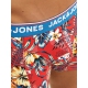 Jack & Jones 3pak underbukser/boksershorts med mønster i tre farver til herre