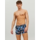 Jack & Jones 3-pak mønstrede boxershorts i Tre farver til herre – aktive størrelser: S, M