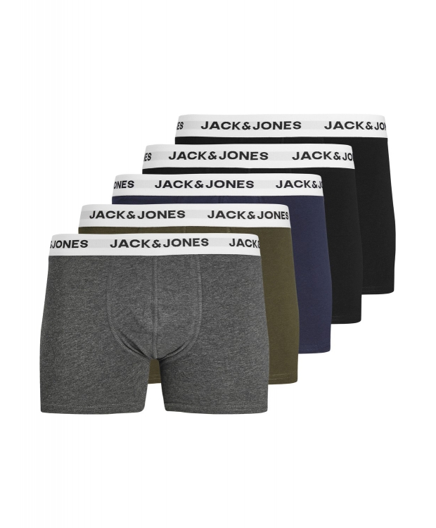 Jack & Jones 5pak underbukser/boksershorts i flere farver herre