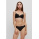 HUGO 3-pak mikrofiberbriefs med blonder i sort til kvinder – aktive størrelser XS, S, XL og XXL.