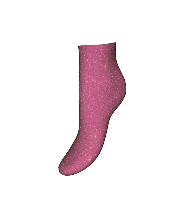 Billede af HUGO strømper i pink m. glimmer til kvinder