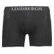 Lindbergh 3-pak sorte bomuldsboxershorts til herre – aktive størrelser S, M, L, XL, XXL og 3XL.