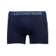 Lindbergh 3-pak navy bomuldsboxershorts til herre – aktive størrelser S, M, L, XL og XXL.