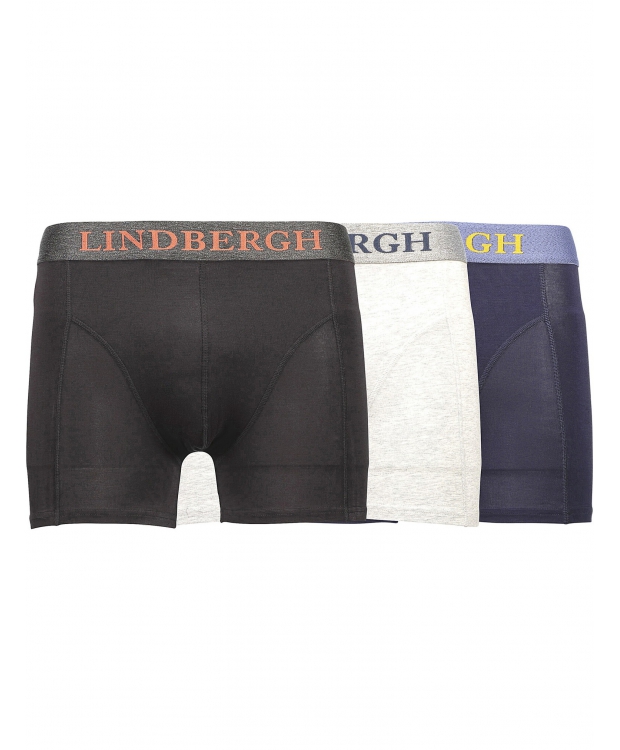 Billede af Lindbergh 3pak underbukser/boksershorts i forskellige farver til herre