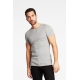 Lindbergh grå T-shirt i 100% bomuld til herre – aktive størrelser XXL og XXXL.