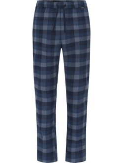 JBS blåternede pyjamasbukser i 100% bomuld til herre – aktive størrelser S, M, L, XL, XXL og XXXL.