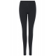 DECOY sorte capri-leggings i økologisk bomuld til kvinder – S-XXL