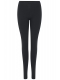 DECOY sorte capri-leggings i viskose til kvinder – str. S