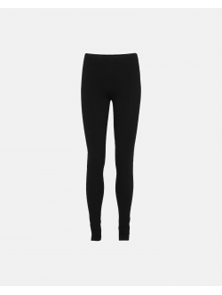 DECOY sorte ankellange leggings i viskose til kvinder – S-XXL
