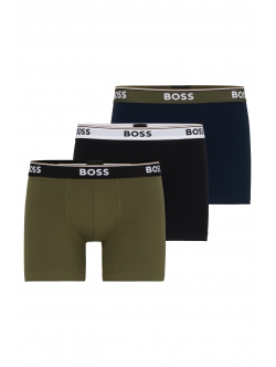 BOSS boxershorts i forskellige farver til herre, 3-pak i aktiv størrelse S