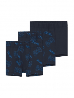 Name it 3-pak boxershorts/underbukser i mørkeblå til drenge
