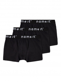 NAME IT sorte boxershorts i 3-pak til drenge, aktive str. 86, 92, 98, 104, 116 og 146/152