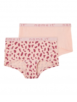 Name it 2-pak underbukser i lyserød til piger