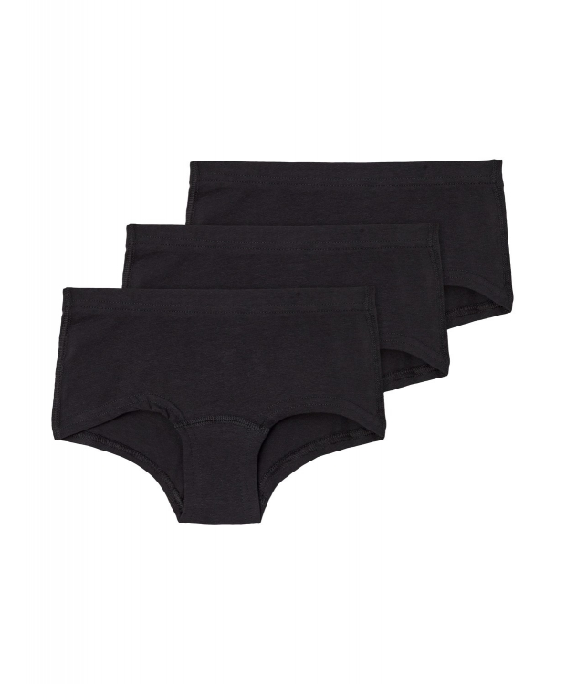 Name it 3-pak underbukser i sort til piger.