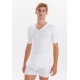 JBS hvid T-shirt med V-hals til herre – str. S, M, L, XL og 2XL