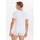 JBS 2-pak bambus t-shirt med V-hals i hvid til herre