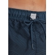 JBS badeshorts i genbrugt polyester i navy med striber til herre