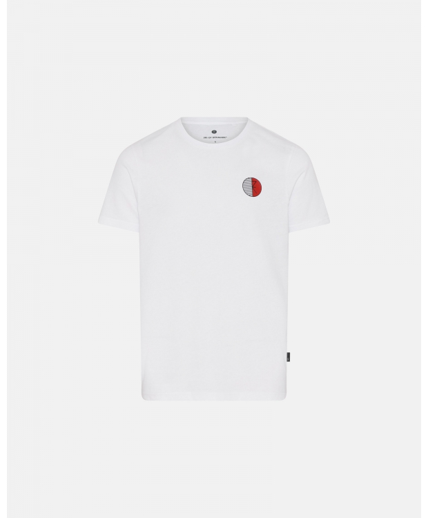 Billede af JBS of Denmark T-shirts o-hals i hvid til herre