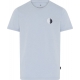 JBS of Denmark lyseblå T-shirt med rund hals til herre, aktive str. S-XXXL