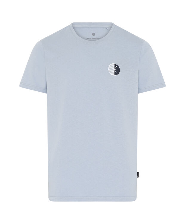 JBS of Denmark T-shirts o-hals i lyseblå til herre