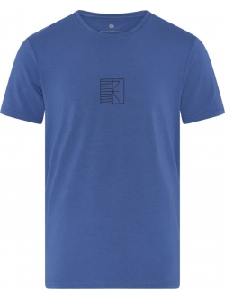 JBS of Denmark blå bambus-T-shirt til herre, aktive str. S-XXXL