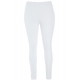 Festival lange hvide bambusleggings til kvinder i str. S, M, L, XL, 2XL, 3XL og 4XL