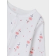 Name it pyjamas dragt i hvid m. flamingo motiv til børn