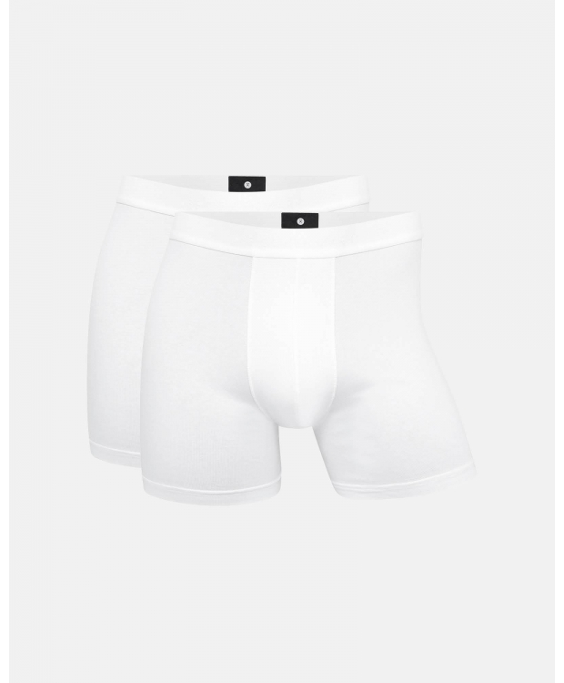 Billede af JBS Of Denmark 2-pak underbukser med økologisk bomuld i hvid til herre