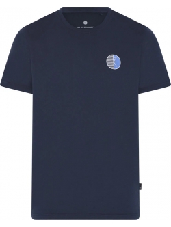 JBS T-shirt med logo, navy, herre, str. S-XXL