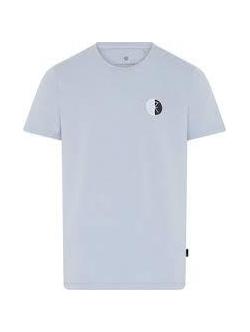 JBS of Denmark T-shirt med rund hals og logo i lyseblå til herre, str. S-XXL