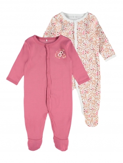 Name It 2-pak lyserøde pyjamasdragter til piger