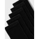 Name It 5-pak sorte strømper til børn, str. 19/21-40-42