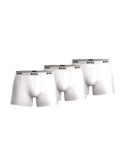 BOSS 3pak underbukser/boksershorts med signaturstribe i hvid herre