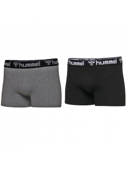 Hummel Mars 2pak underbukser i sort & grå til herre