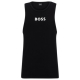 BOSS Tanktop i sort farve