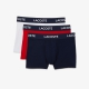 LACOSTE 3-pak underbukser/boxershort i forskellige farver til herre