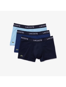 LACOSTE 3-pak mikrofiber underbukser/boxershort i forskellige farver til herre