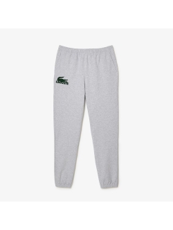 LACOSTE sweatpants i grå til herre
